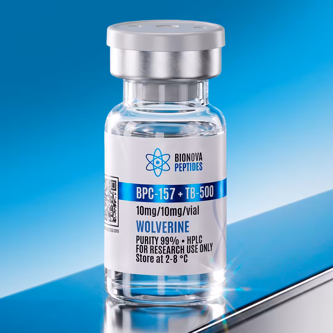BPC-157 + TB-500 Research Blend - 10 mg / 10 mg (Wolverine)